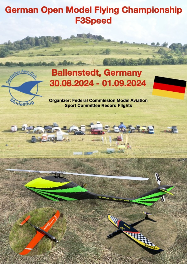 Deutsche Modellflug Meisterschaft F3Speed